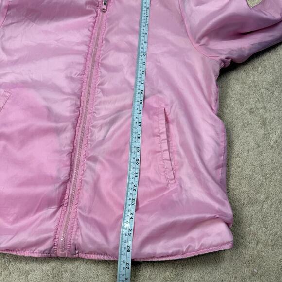 Vintage Aqua Stop Pink Camo Reversible Jacket Women’s Medium Hunting Outdoor Y2K - Picture 11 of 12